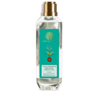 Forest Essentials Organic Cold Pressed Virgin Coconut Oil | Pure Coconut Oil With Vitamin E Massage Oil for Hair & Skin | Cold Pressed Body Oil