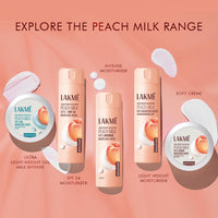 LAKMÉ Peach Milk Moisturizer Body Lotion 60 Ml (Pack of 2)