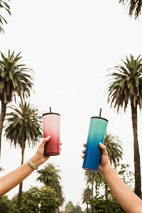 Simple Modern Insulated Tumbler with Lid and Straw | Iced Coffee Cup Reusable Stainless Steel Water Bottle Travel Mug | Gifts for Women Men Her Him | Classic Collection | 20oz | Carrara Marble Pattern: Carrara Marble