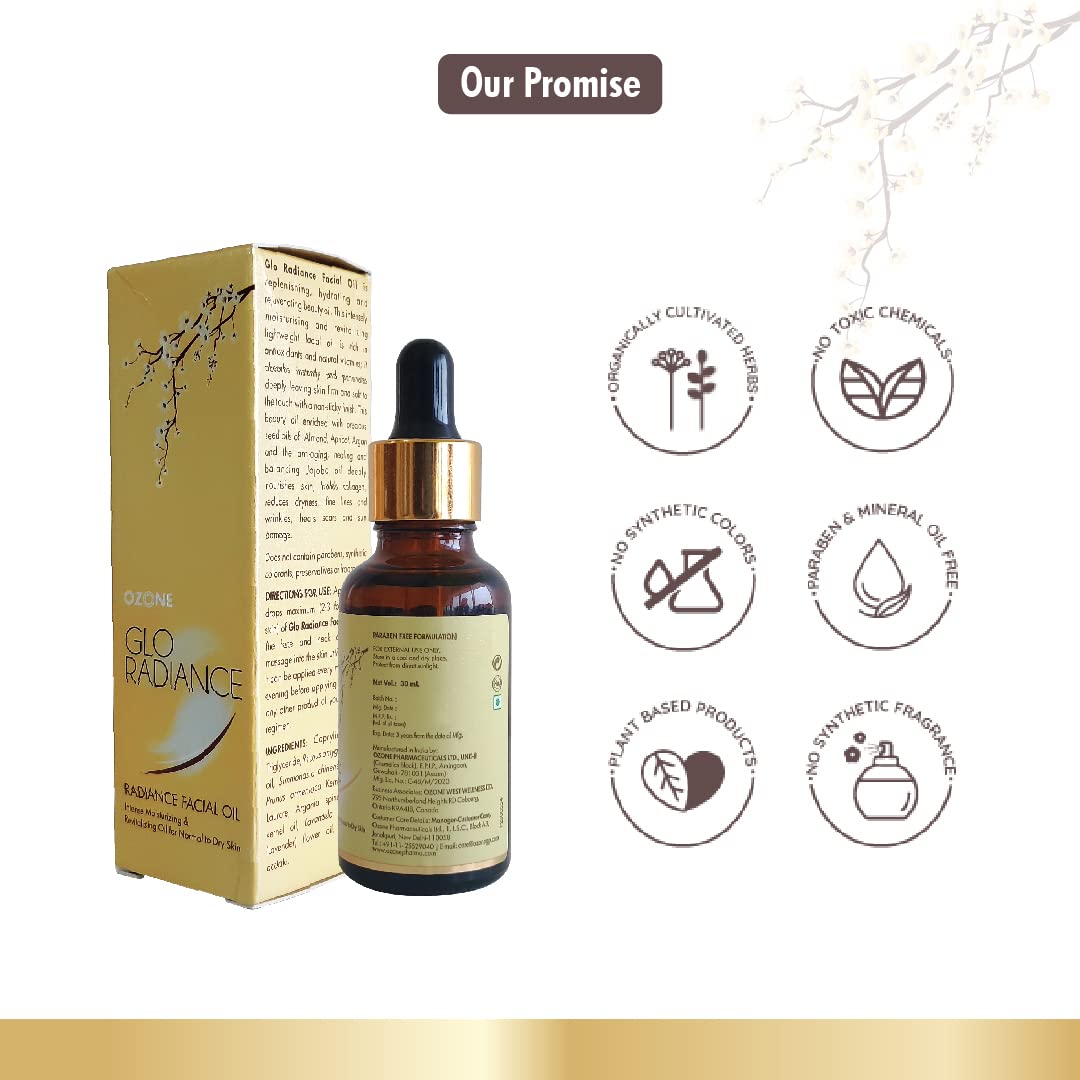 Ozone Glo Radiance Facial Oil 30ml