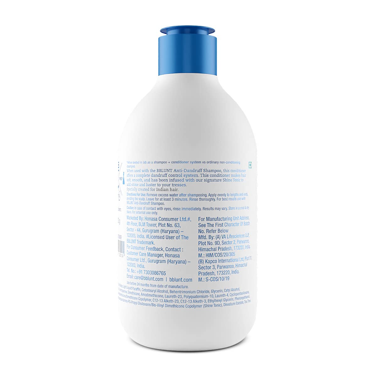 BBLUNT Anti-Dandruff Conditioner with Shea Butter & Tea Tree For Dandruff Control - 250 g