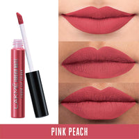 Lakmé Liquid Lipstick Red Velvet,Pink Peach (Matte)