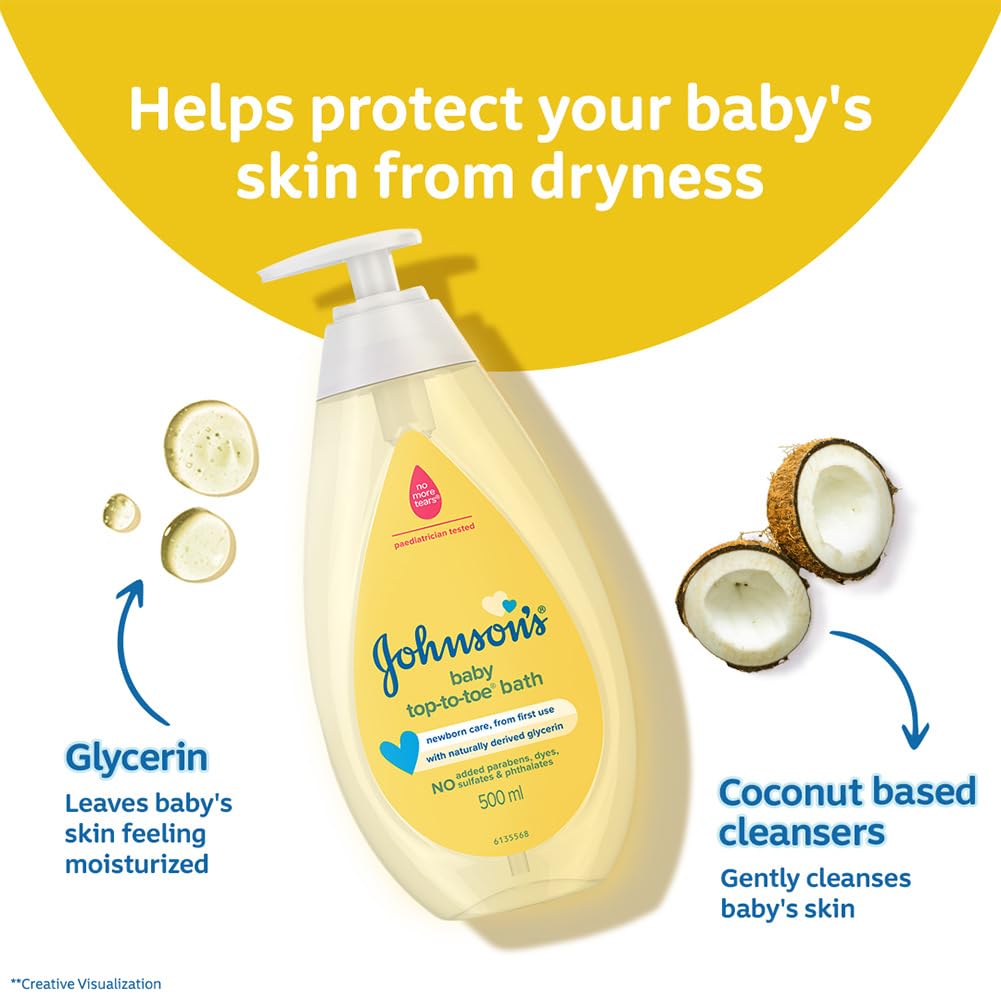Johnson's Baby Top to Toe Baby Bath 200ml