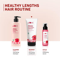 Plum Hibiscus & Ceramides Conditioner | Nourishing Formula with Shea Butter | Smoothens & Strengthens Hair | Prevents Split Ends | 100% Vegan & Cruelty-Free | 175g