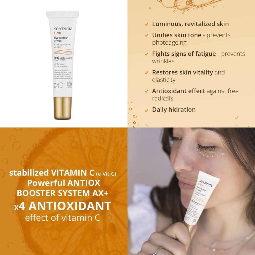 Sesderma C-VIT Eye Contour Cream, 15 ml