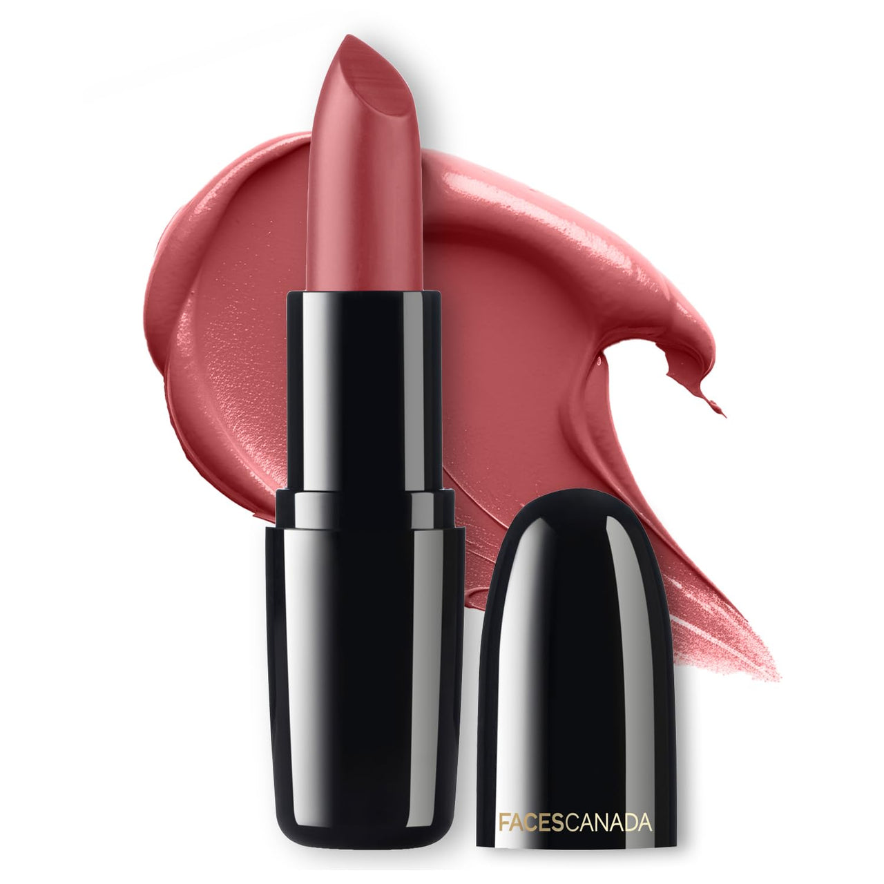 FACESCANADA Weightless Creme Finish Lipstick - Love Nude (Nude), 4G | Creamy Finish | Smooth Texture | Long Lasting Rich Color | Hydrated Lips | Vitamin E, Jojoba Oil, Shea Butter, Almond Oil