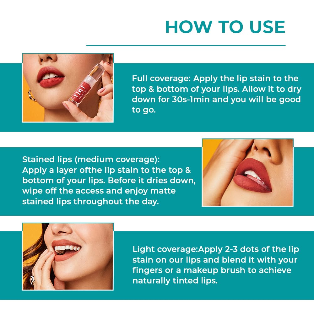 Tint Cosmetics 2.5Ml Matte Finish Pink Lemonade Liquid Lip Stain, Waterproof, Transfer Proof, Non-Sticky, Non Drying, Light Weight, Long Lasting & Hydrating For Girls & Women, Modern Style