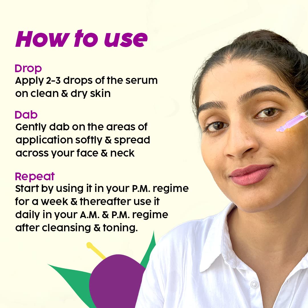 PLIX - THE PLANT FIX 10% Niacinamide Jamun Face Serum, 30ml (Pack Of 2) For Acne Marks, Blemishes, Oil Control With 1% Zinc & Witch Hazel, Skin Clarifying Serum For Unisex With Acne-Prone Skin