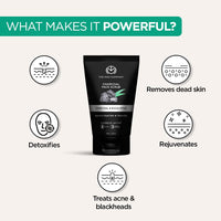 The Man Company Charcoal Face Care Kit with Charcoal Soap Bar, Face Wash, and Face Scrub for Men | Gift Set For Him