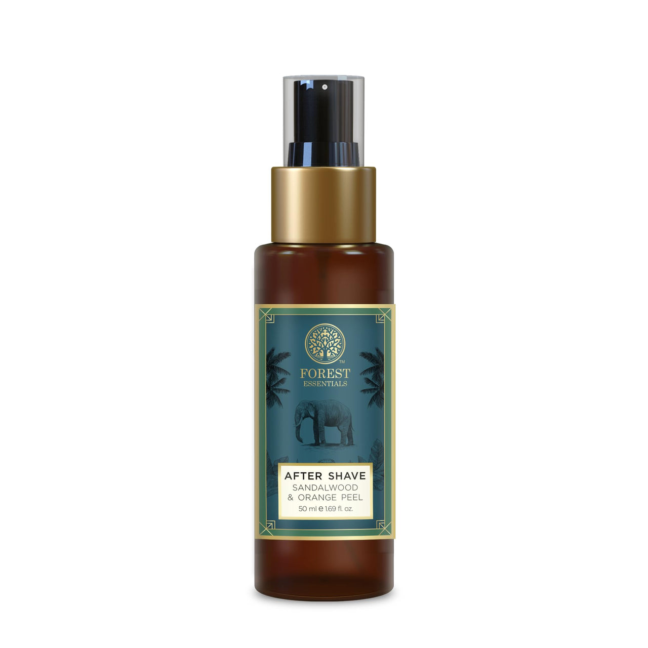 Forest Essentials Essentials For Him, Sandalwood & Orange Peel Spray Luxurious Gift Set For Men With Face Wash, Face Moisturizer, Special Occasion And Birthday Gift For Him, 3 Piece Gift Set