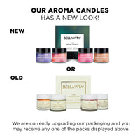 Bella Vita Organic Soy Wax Aroma Candles Set Of 4 Scented Aromatic Fragrance Vanilla, Cinnamon, Lavender & Rose For Gifting Home, 60 Gms Each,Up To 15 Hours Burn Time