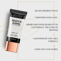 Lakyou Beauty 24K Gold Master Primer Oil Free Formula Lightweight 30ml