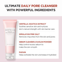 SKIN1004 MADAGASCAR CENTELLA POREMIZING DEEP CLEANSING FOAM, 125ml