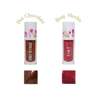 Tint Cosmetics Emily in Paris Hydrating Lip Gloss. Ultra-hydrating, Non-sticky Formula for a High-shine Finish. Lightweight & Long-lasting infused with Grapeseed & Vitamin E Oil. Hot Chocolate (Brown Shade) 5ml