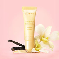 Laneige Lip Glowy Balm | Moisturizing Lip Treatment with Vitamin C + Shea Butter for Soft, Smooth and Glowing Lips | Korean Lip Balm For Dry Chapped Lips |Intense Hydration| Vanilla|10Gm