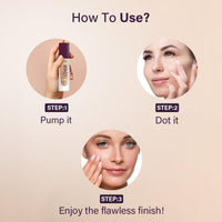 Hilary Rhoda Super Cover Foundation | Blemish Free | High Coverage & Waterproof Foundation | 24-Hour Stay & Non-Sticky Formula | Matte Finish | Blends Flawlessly | 30g (Nude Beige| Shade 03)
