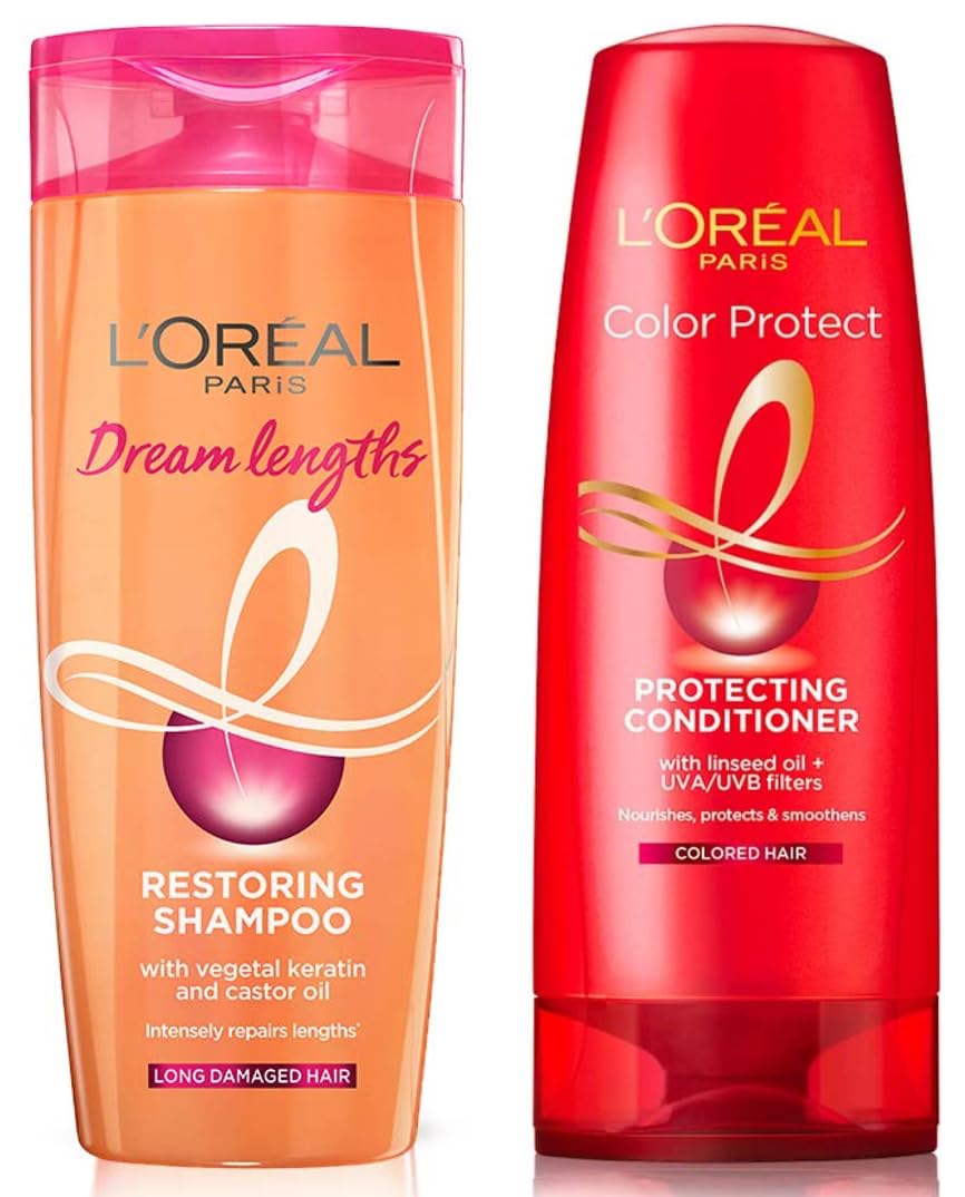 L'Oréal Paris Conditioner, 192.5ml & L'Oréal Paris Shampoo, 192.5ml