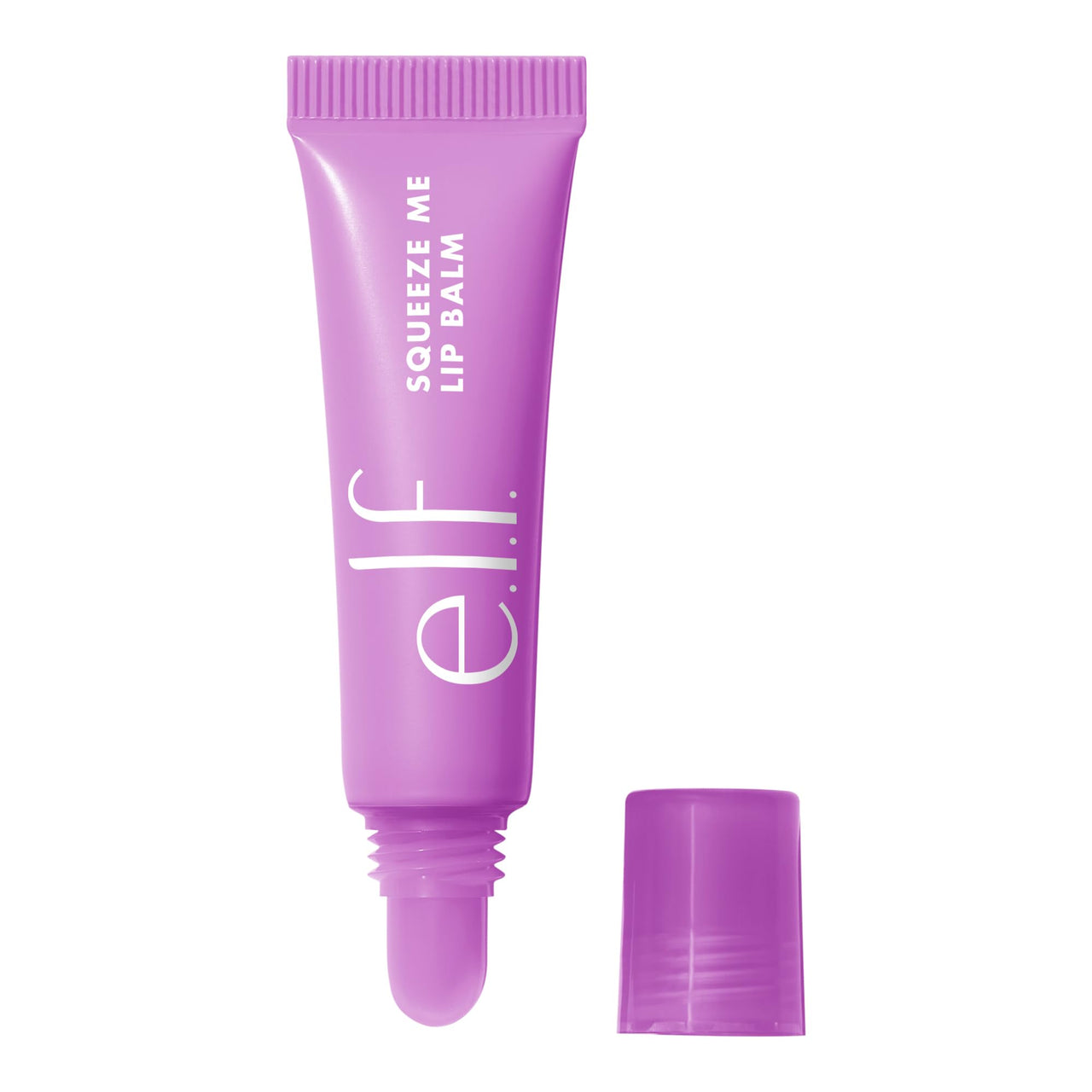 e.l.f. Squeeze Me Lip Balm, Moisturizing Lip Balm For A Sheer Tint Of Color, Infused With Hyaluronic Acid, Vegan & Cruelty-Free, Grape,1 Count, Purple