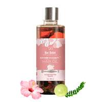 Nat Habit Hibiscus Amla Summer Hair Oil For Women & Men, Helps In Hair Growth & Thickness, For All Hair Types, No Paraffin, Mineral Oil, Preservatives & Chemicals, 100ml