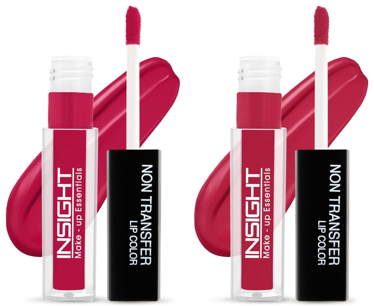 Insight Non Transfer Lip Color, 4ml (07 Satin Rose) & Insight Non Transfer Lip Color, 4ml (05 Cocoa Plum)