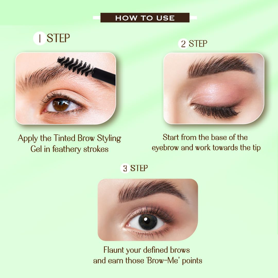 Lovechild Masaba Brow-Me Points Tinted Brow Gel - Brown Brew, 5ml