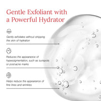 Juicy Chemistry Lactic Acid and Flower Acids Serum, 10 ml, Gentle Exfoliating Serum for Glowing Skin