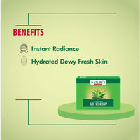Nature's Essence Hydrating Aloe Vera Soap | Soap for Bath, 75g