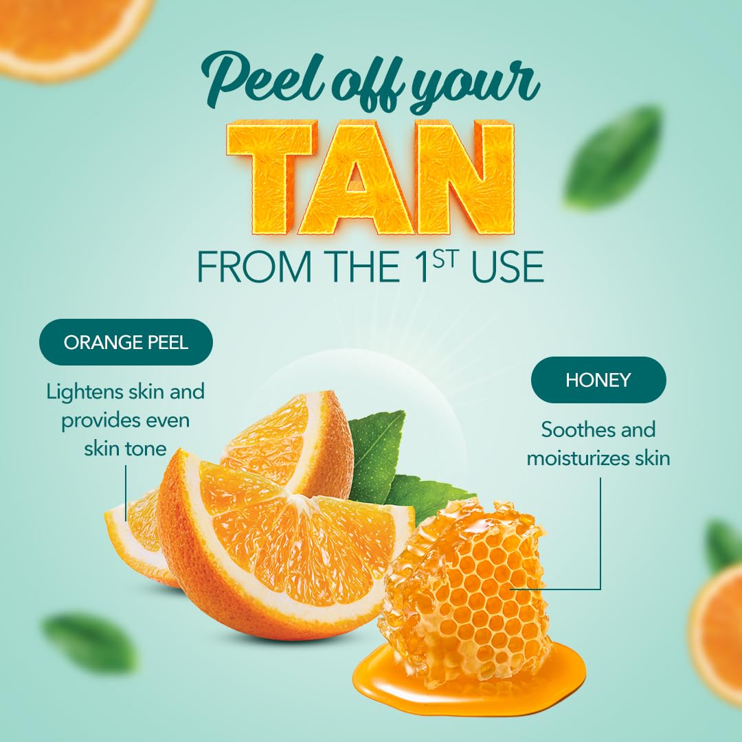 Himalaya Tan Removal Peel off Mask - Orange, 50g Tube