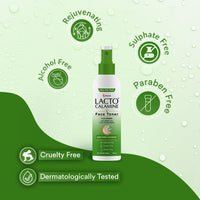 Lacto Calamine Face Toner With Cucumber | 120ml Each-pack of 3 | Deep Pore Cleansing | Open Pores Tightening with Green Tea & 2% Niacinamide For Cool & Hydrated Skin | No Sulphate, Alcohol & Parabens