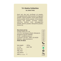 Shankara Purifying Sea Salt Scrub With Spirulina And Tapioca For Tri-Dosha (All Skin Type) - 200 g