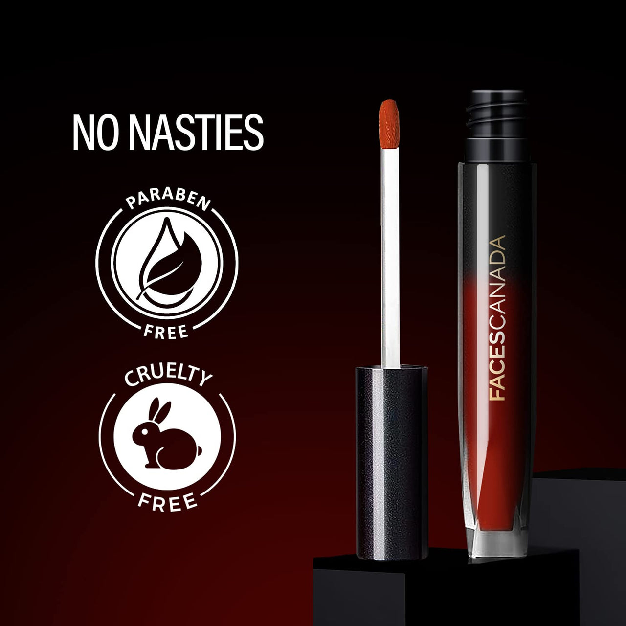 FACES CANADA Comfy Silk Liquid Lipstick - Elegant Maroon 08, 3ml | Satin Matte HD Finish | Luxe Comfort | Longlasting | No Dryness | Smooth Texture | Mulberry Oil & Shea Butter For Plump Hydrated Lips