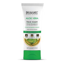 DR.RASHEL Aloe Vera Face Wash Enriched with Goodness of Pure Aloe Vera & Vitamin C with No Parabens, SLS, Silicones & Colour (100 ml)