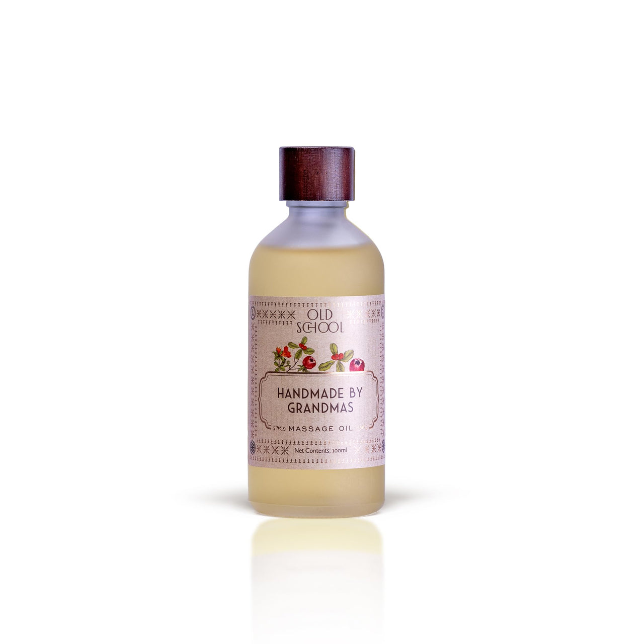 Old School Rituals Baby Massage Oil Handmade by Grandmas | 100 ml | Natural Almond Blend | Nourishes & Hydrates Baby's Skin | Strengthens Muscles & Joints | Promotes Bone Lengthening | Winter Care for Baby's Comfort | Encourages Restful Sleep