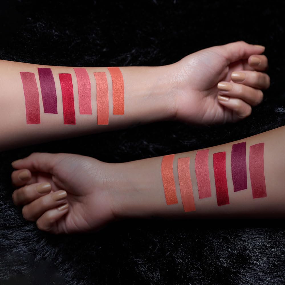 RENEE Prime Matte Lipstick - Hazelnut Nude, Lightweight & Long-Lasting Formula, Creamy Matte Finish, One Swipe Application, Non-Drying, Vitamin E Infused, 4.5Gm