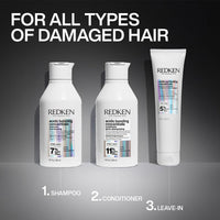 Redken Acidic Bonding Concentrate Sulphate Free Shampoo & Conditioner Combo | With Citric Acid | Repairs Weak Hair Bonds| For Dry, Damaged, Coloured and Frizzy Hair | For Men & Women