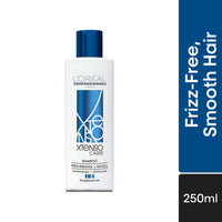 L'Oréal Professionnel Xtenso Care Shampoo for Frizz-Free, Smooth & Manageable Hair 250ml | Enriched with Pro Keratin & Incell | For Men & Women | Unruly, Unmanageable Hair