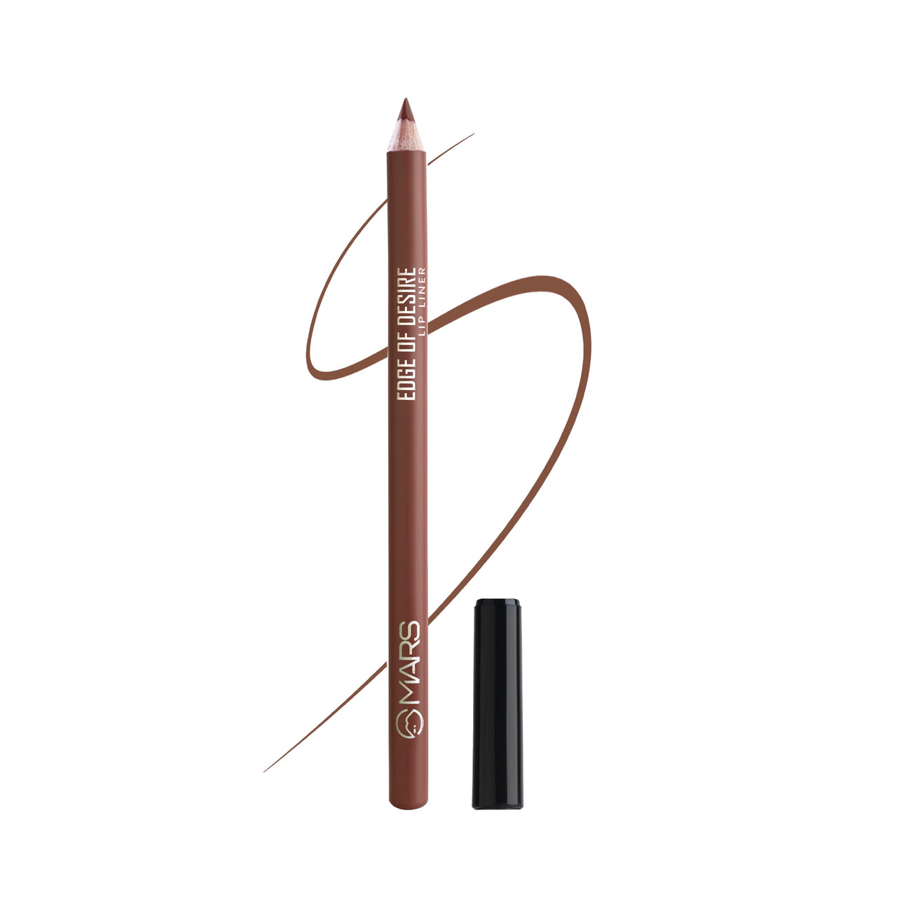 MARS Matte Lip Liner | One Swipe Smooth Application | Long Lasting Lip Pencil (1.4gm) (20-CHILL RED) Matte Lip Liner | One Swipe Smooth Application | Long Lasting Lip Pencil (1.4gm) (13-CINNAMON ROLL)