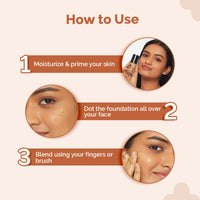 The Derma Co 2% Niacinamide High Coverage Matte Foundation With 1% Hyaluronic Acid & Spf 40 Pa+++ For 12 Hour Long Stay & Oil Control - 06 Beige, All
