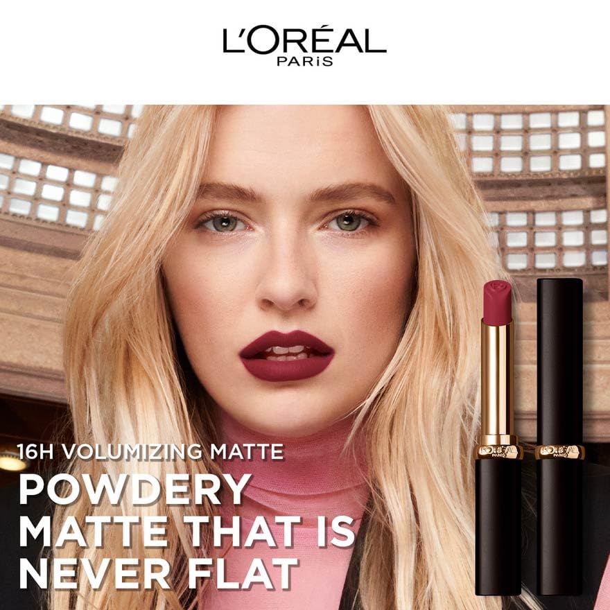 L'OREAL PARIS Color Riche Intense Volume Matte Slim Lipstick - 613 Iced Litchi