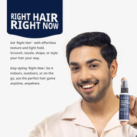 Arata Sea Salt Hair Texture Spray - 50ml | With Niacinamide & Biotin | For Instant Volume, Texture & Beachy Waves | Matte Finish | No-Alcohol Formula For Men & Women | Made For All Indian Hair Types