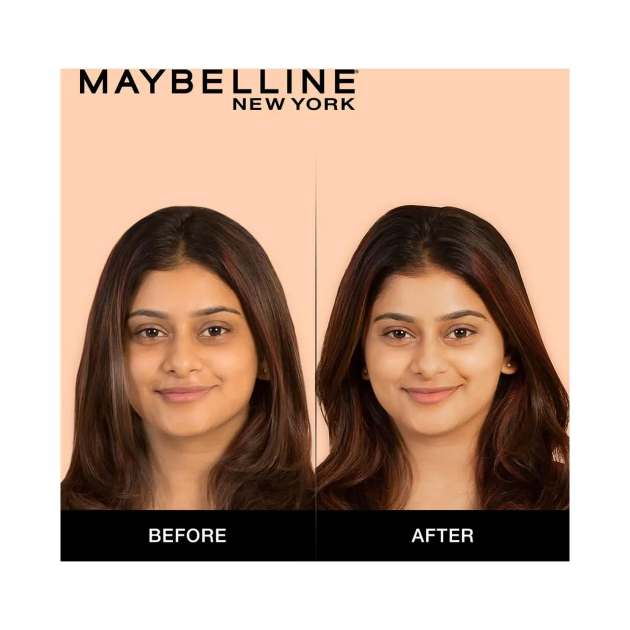 Maybelline New York Foundation, Matte & Poreless, With Spf-22, Fit Me, 128, 18Ml +Fit Me Compact Powder, With Spf-32Pa+++, 128, 6G Warm Nude, Full Coverage, For All Skin Type (Pack Of 2)