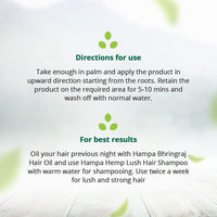 Hampa Nutraelixir Floral Conditioner 200Ml For Frizz And Tangle Free Hair, Naturally Smooth And Shiny, With Hemp, Hibiscus,Fenugreek & Chamomile-No Toxin-Sulphate, Paraben And Silicone Free, 1 Count