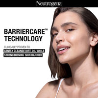 Neutrogena Ultra Gentle Foaming Cleanser | Face Wash for All Skin Types including Sensitive Skin | 6X Gentler Cleansing with Barriercare Technology for Men & Women | Cleanses Dirt and Oil | Hydrates & Protects Skin Barrie