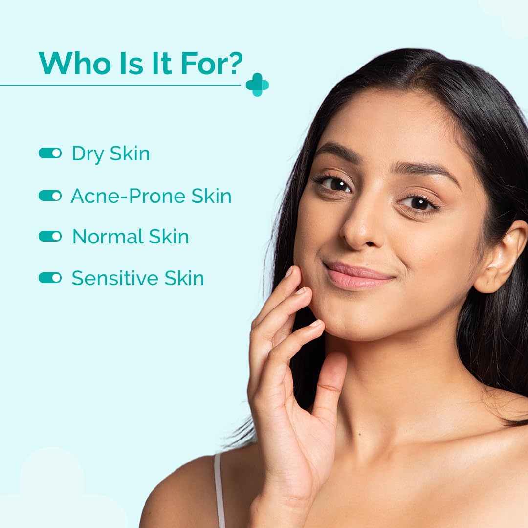 The Derma Co Clear & Smooth Combo 2% Salicylic Acid Face Wash 100ml + 1% Salicylic Acid Exfoliating Body Wash 250ml+1% Salicylic Acid Exfoliating Body Serum Lotion 250 ml |Treats Acne|Exfoliates|Brightens