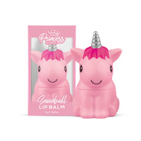 RENEE Princess Snowball Lip Balm 3gm for Pre-teen Girls | Color - Pink and RENEE Bold 4-4-in-1 Kajal - Four Shades Black, Brown, Teal & Blue