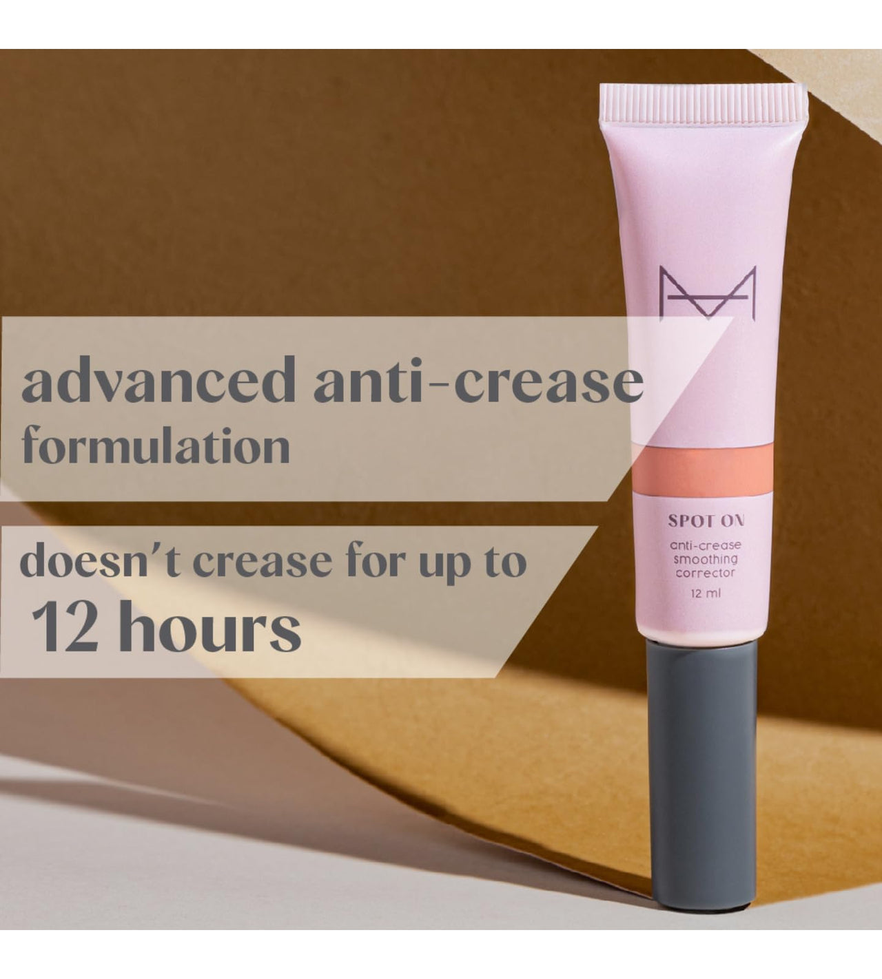 HOUSE OF MAKEUP Peach Colour Corrector For Face Makeup|Crease-Free|Hydrating Pro Concealer/Colour Corrector For Dark Circles|Eye Underside & Inside Concealer|All Skin Type|12 Ml, Full, Matte, Cream