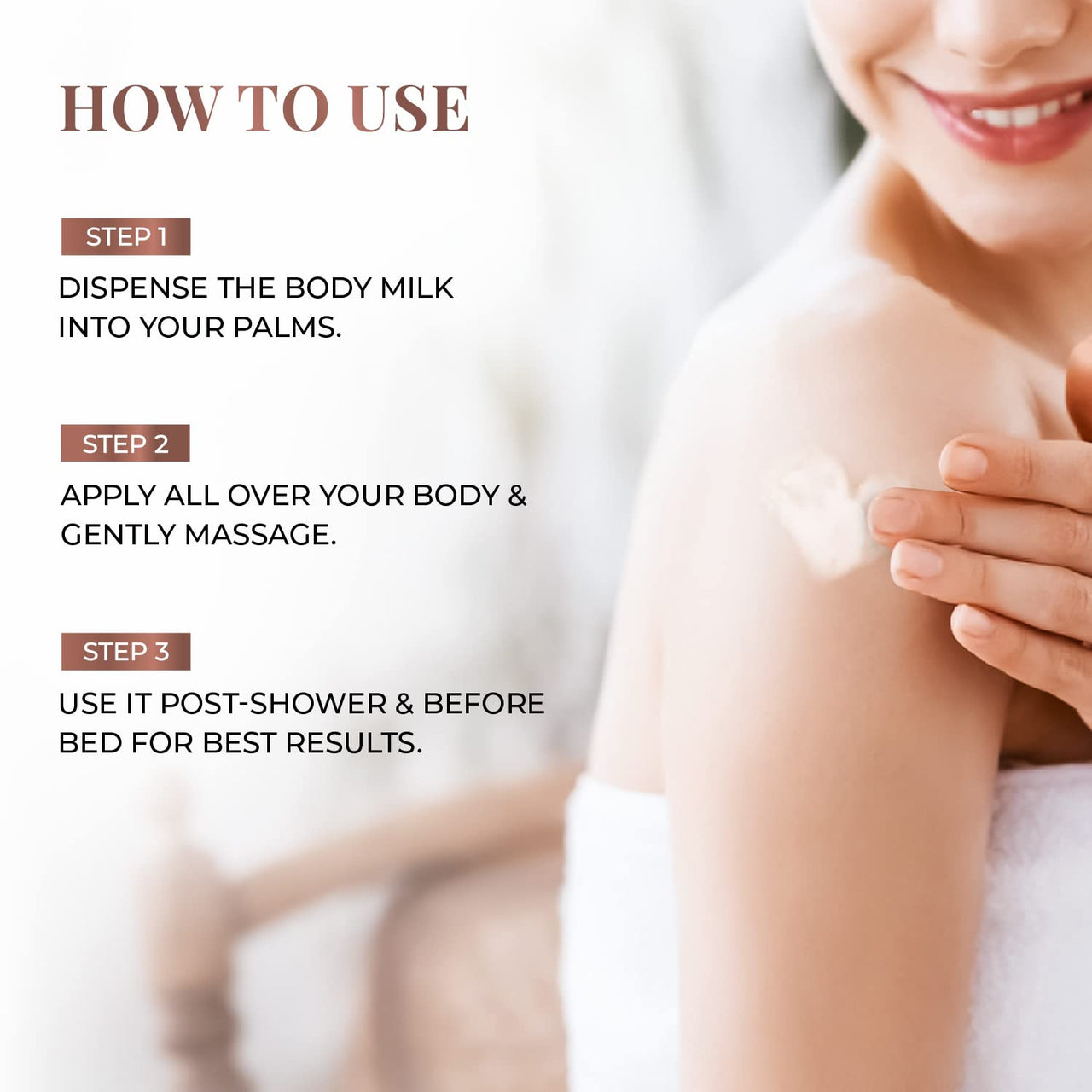 Just Herbs Nourishing Body Milk with Coconut & Almond for Men & Women | Hydrating Body Lotion for Winter Dryness- 300 ml
