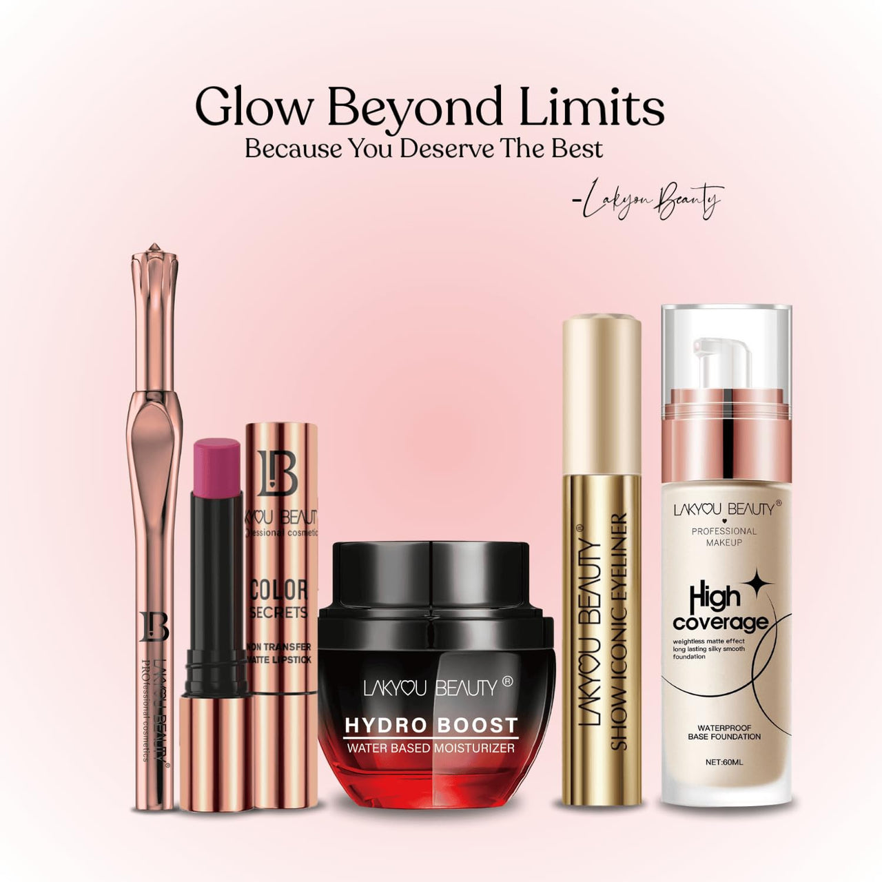 Lakyou Beauty Hydro Boost Water Based Moisturizer | 24hrs Moisture | Instantly Absorbs | 50ml