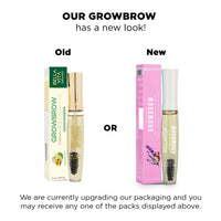 Bella Vita Organic Growbrow - Eyelash, Lashes & Eyebrows Hair Growth & Volume Serum With Castor, Onion Oil & Vitamin E, 12 ML