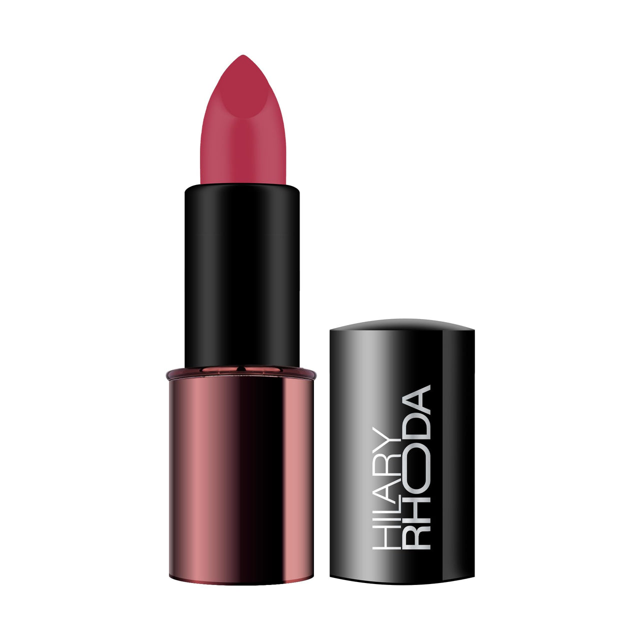 Hilary Rhoda Creamy Touch Lipstick | Infused with Olive Oil, Shea Butter & Vitamin E | Highly Pigmented & Creamy Texture | Long Lasting & Keeps Lips Moisturising - 4g (Pink Punch - Shade 05)